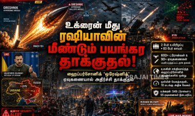 உக்ரைன் மீது மீண்டும் ரஷியாவின் பயங்கர தாக்குதல்.. ஹைப்பர்சோனிக் ஓரேஷ்னிக் ஏவுகணை பயன்படுத்தியது!