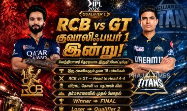 RCB vs GT குவாலிஃபயர் 1 இன்று.. நேரடி ஃபைனலுக்கு யார் செல்லப் போகிறார்கள்?