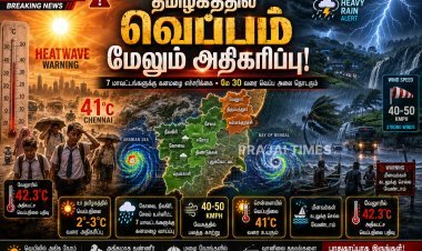 தமிழகத்தில் வெய்யில் மேலும் அதிகரிப்பு.. 7 மாவட்டங்களுக்கு கனமழை எச்சரிக்கை!