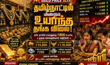 தங்கம் வாங்குவோருக்கு அதிர்ச்சி.. தமிழ்நாட்டில் சவரனுக்கு ₹800 உயர்ந்த தங்கம்!
