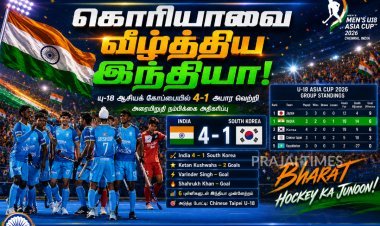 ஆசிய கோப்பை ஹாக்கியில் இந்தியா அசத்தல்.. கொரியாவை 4-1 என வீழ்த்தி அபார வெற்றி!