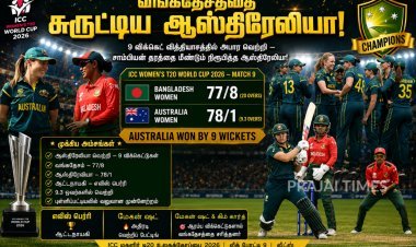 மகளிர் உலகக்கோப்பை: வங்கதேசத்தை 9 விக்கெட் வித்தியாசத்தில் நொறுக்கிய ஆஸ்திரேலியா