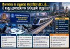 மீண்டும் நிராகரிக்கப்பட்ட கோவை மெட்ரோ திட்டம்! 2வது முறையாக மறுத்த மத்திய அரசு