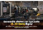 கோவையில் மின்வெட்டால் 3 நாட்களில் ரூ.30 கோடி இழப்பு!